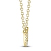 Thumbnail Image 2 of Shy Creation Diamond Accent Initial U Necklace 14K Yellow Gold 18" J-SC55007904-U