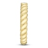 Thumbnail Image 2 of Shy Creation Diamond Solitaire Bezel Rope-Twist Ring 1/20 ct tw 14K Yellow Gold SC55024826Z7