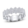 Thumbnail Image 1 of Shy Creation Multi-Diamond Hexagon Ring 1/3 ct tw 14K White Gold SC55024855V2Z7