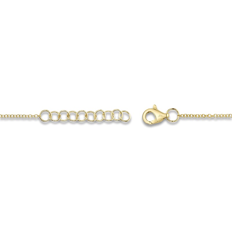 Main Image 3 of Shy Creation Diamond Bezel-Set Bracelet 1/4 ct tw 14K Yellow Gold 7&quot; J-SC55024917