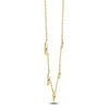 Thumbnail Image 3 of Shy Creation Diamond Beaded Heart Necklace 1/15 ct tw 14K Yellow Gold 18" J-SC55026090