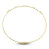 Thumbnail Image 2 of Shy Creation Marquise-Cut Diamond Bezel-Set Bangle Bracelet 1/3 ct tw 14K Yellow Gold J-SC55021224ZS