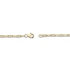 Thumbnail Image 3 of Shy Creation Diamond "Love" Paperclip Bracelet 1/10 ct tw 14K Yellow Gold 7" J-SC55022758