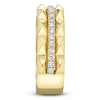 Thumbnail Image 3 of Shy Creation Diamond Geometric Pattern Ring 1/4 ct tw 14K Yellow Gold SC55024989Z7