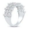 Thumbnail Image 2 of Lab-Grown Diamond Three-Row Buttercup Ring 1 ct tw 14K White Gold