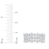 Thumbnail Image 4 of Lab-Grown Diamond Three-Row Buttercup Ring 1 ct tw 14K White Gold