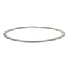 Thumbnail Image 6 of Italia D'Oro Solid Reversible Omega Necklace 14K Two-Tone Gold 17"