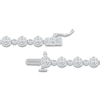 Thumbnail Image 3 of Lab-Grown Diamond Buttercup Bracelet 3 ct tw 14K White Gold 7.25"