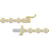 Thumbnail Image 3 of Lab-Grown Diamond Buttercup Bracelet 3 ct tw 14K Yellow Gold 7.25"