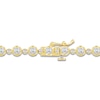 Thumbnail Image 4 of Lab-Grown Diamond Buttercup Bracelet 3 ct tw 14K Yellow Gold 7.25"