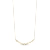 Thumbnail Image 3 of Lab-Grown Diamond Buttercup Smile Necklace 1 ct tw 14K Yellow Gold 18"