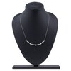 Thumbnail Image 5 of Lab-Grown Diamond Buttercup Smile Necklace 2 ct tw 14K White Gold 18"