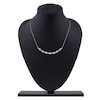 Thumbnail Image 6 of Lab-Grown Diamond Buttercup Smile Necklace 2 ct tw 14K White Gold 18"