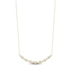 Thumbnail Image 1 of Lab-Grown Diamond Buttercup Smile Necklace 2 ct tw 14K Yellow Gold 18"