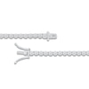 Thumbnail Image 3 of Lab-Grown Diamond Riviera Necklace 6 ct tw 14K White Gold 18"