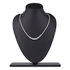 Thumbnail Image 4 of Lab-Grown Diamond Riviera Necklace 6 ct tw 14K Yellow Gold 18"