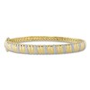 Thumbnail Image 1 of Shy Creation Diamond Curve Bangle 3/8 ct tw 14K Yellow Gold J-SC55025333RDZS
