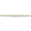 Thumbnail Image 2 of Lab-Grown Diamond Riviera Necklace 8 ct tw 14K Yellow Gold 18"