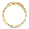 Thumbnail Image 3 of Shy Creation Diamond Beaded Orbit Ring 1/10 ct tw 14K Yellow Gold SC55019639Z7