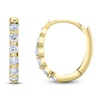 Thumbnail Image 1 of Shy Creation Diamond Hoop Earrings 1/4 ct tw 14K Yellow Gold J-SC55021642
