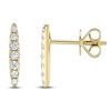 Thumbnail Image 3 of Shy Creation Diamond Tapered Bar Earrings 1/6 ct tw 14K Yellow Gold SC55024841