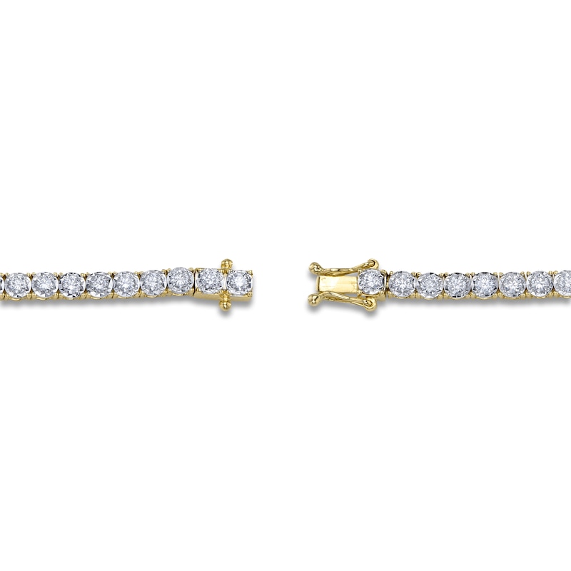 Main Image 2 of Shy Creation Diamond Tennis Bracelet 1-7/8 ct tw 14K Yellow Gold 7" J-SC55002362
