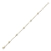 Thumbnail Image 2 of Shy Creation Diamond Bezel-Set Station Bracelet 1/10 ct tw 14K Yellow Gold 7" SC55025787