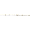 Thumbnail Image 3 of Shy Creation Diamond Bezel-Set Station Bracelet 1/10 ct tw 14K Yellow Gold 7" SC55025787