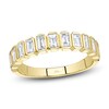 Thumbnail Image 1 of Shy Creation Baguette-Cut Diamond Bezel-Set Ring 3/4 ct tw 14K Yellow Gold SC22008779Z7