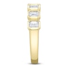 Thumbnail Image 2 of Shy Creation Emerald-Cut Diamond Bezel-Set Ring 1 ct tw 14K Yellow Gold SC22009127Z7