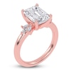 Thumbnail Image 2 of Radiant-Cut Created By Jared Studio Lab-Grown Diamond Engagement Ring 3-1/6 ct tw 14K Rose Gold