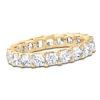Thumbnail Image 1 of Certified Cushion-Cut Diamond Eternity Band 3-1/4 - 4 ct tw 14K Yellow Gold