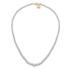 Thumbnail Image 1 of Charm'd by Lulu Frost Graduated Freshwater Cultured Pearl Strand Necklace 10K Yellow Gold 18"