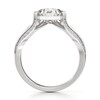Thumbnail Image 2 of J'Lure Lab-Created Diamond Shield Step-Cut Engagement Ring 2-1/3 ct tw 18K White Gold