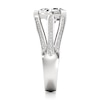 Thumbnail Image 3 of J'Lure Lab-Created Diamond Shield Step-Cut Engagement Ring 2-1/3 ct tw 18K White Gold