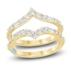 Thumbnail Image 1 of Pnina Tornai Baguette & Round-Cut Diamond Chevron Enhancer Ring 1 ct tw 14K Yellow Gold