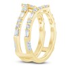 Thumbnail Image 2 of Pnina Tornai Baguette & Round-Cut Diamond Chevron Enhancer Ring 1 ct tw 14K Yellow Gold