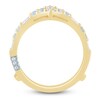Thumbnail Image 4 of Pnina Tornai Baguette & Round-Cut Diamond Chevron Enhancer Ring 1 ct tw 14K Yellow Gold