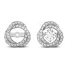 Thumbnail Image 1 of Lab-Grown Diamond Twist Earring Jackets 1/2 ct tw ct tw 10K White Gold (Jacket Only)
