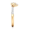 Thumbnail Image 3 of J'Lure Octagon Brilliant-Cut Lab-Grown Diamond Contour Wedding Band 1/2 ct tw 18K Yellow Gold
