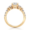 Thumbnail Image 2 of J'Lure Radiant Brilliant-Cut Lab-Grown Diamond Engagement Ring 3-1/2 ct tw 18K Yellow Gold