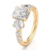 Thumbnail Image 4 of J'Lure Radiant Brilliant-Cut Lab-Grown Diamond Engagement Ring 3-1/2 ct tw 18K Yellow Gold