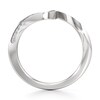 Thumbnail Image 2 of J'Lure Lab-Grown Diamond Contour Wedding Band 1/6 ct tw 18K White Gold