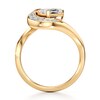 Thumbnail Image 2 of J'Lure Imperial-Emerald Step-Cut Lab-Grown Diamond Engagement Ring 1 ct tw 18K Yellow Gold