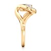 Thumbnail Image 3 of J'Lure Imperial-Emerald Step-Cut Lab-Grown Diamond Engagement Ring 1 ct tw 18K Yellow Gold