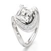 Thumbnail Image 4 of J'Lure Carre Step-Cut Lab-Grown Diamond Engagement Ring 2 ct tw 18K White Gold