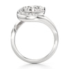 Thumbnail Image 2 of J'Lure Radiant Brilliant-Cut Lab-Grown Diamond Engagement Ring 2 ct tw 18K White Gold