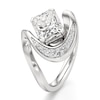 Thumbnail Image 4 of J'Lure Radiant Brilliant-Cut Lab-Grown Diamond Engagement Ring 2 ct tw 18K White Gold