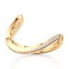 Thumbnail Image 1 of J'Lure Lab-Created Diamond Contour Wedding Band 1/5 ct tw 18K Yellow Gold