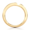 Thumbnail Image 2 of J'Lure Baguette-Cut Lab-Grown Diamond Contour Wedding Band 3/8 ct tw 18K Yellow Gold